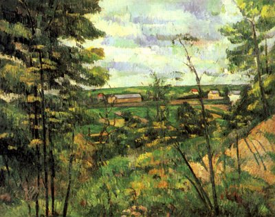 El valle del Oise de Paul Cézanne